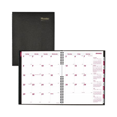 BROWNLINE CoilPro 14-Month Ruled Monthly Planner, 11 x 8.5, Black Cover, 14-Month (Dec to Jan): 2022 to 2024 CB1262C-BLK